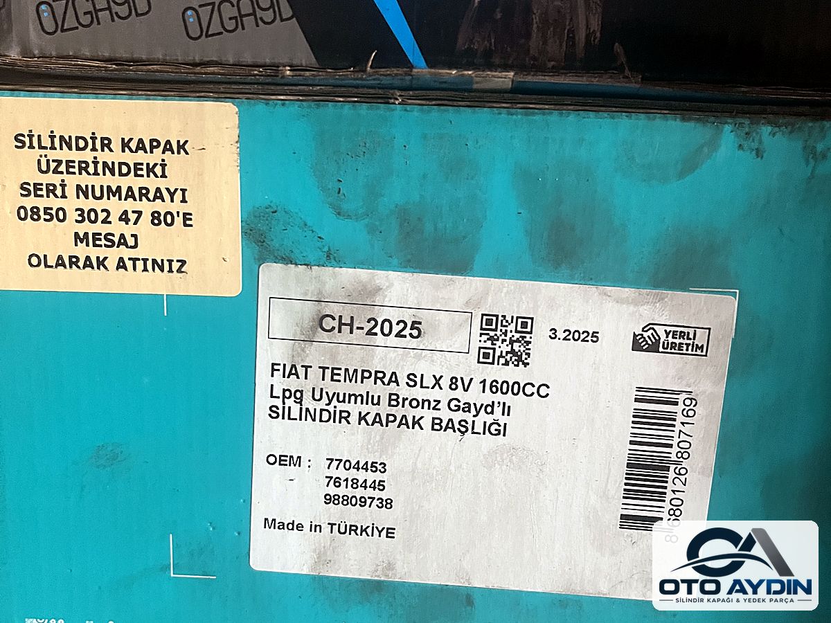 Fiat Tempra 1.6 Silindir Kapağı